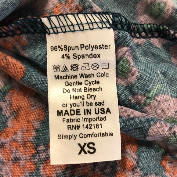 FINAL Price LuLaRoe Azure A-Line Knee Length Skirt - Picture 4 of 8